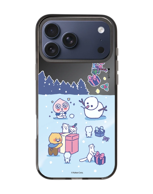 iphone 17 pro max black mirror magsafe kakao friends gift