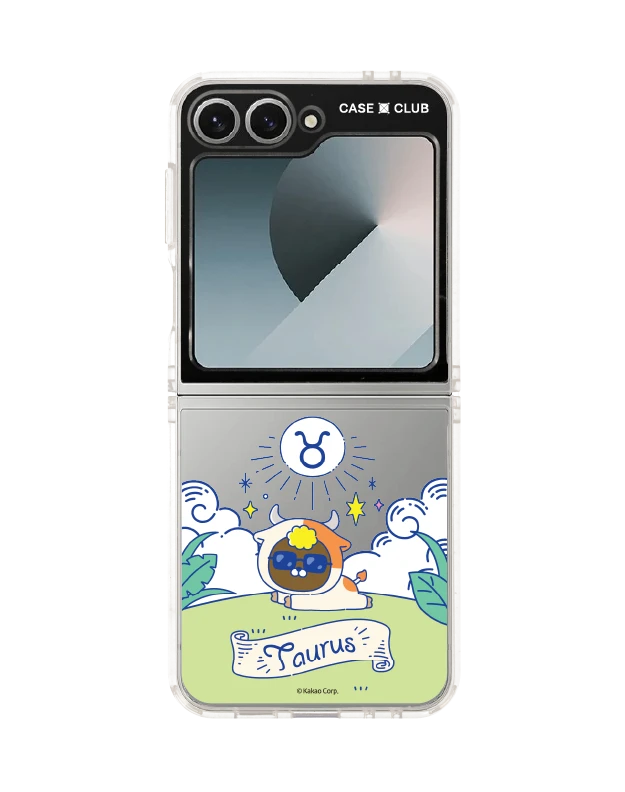 samsung galaxy z flip 6 clear case kakao jay-g taurus