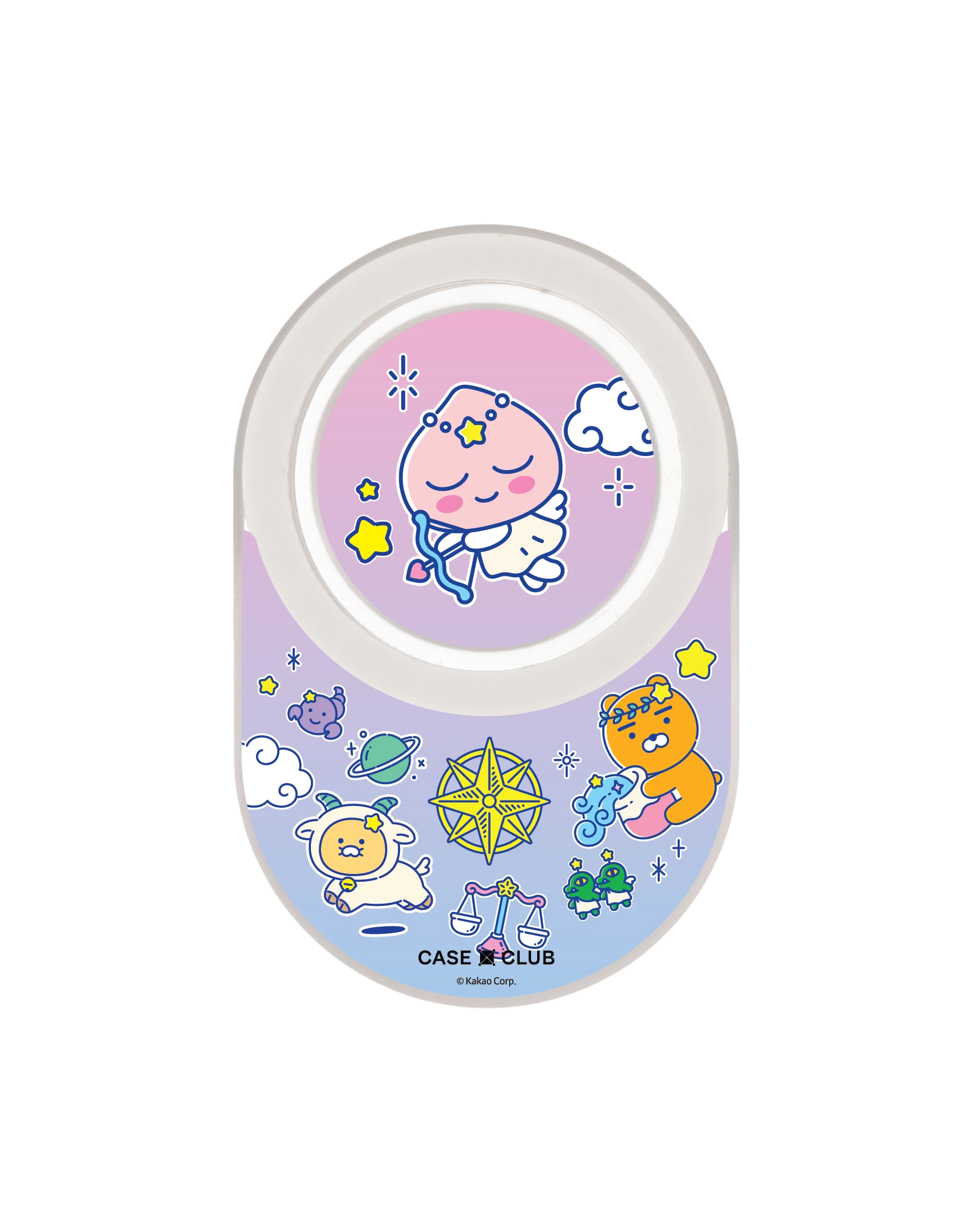 clear popgrip kakao mix character