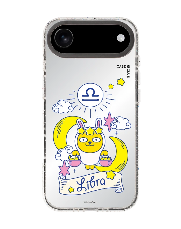 เคสกระจกใส iphone air magsafe kakao muzi libra