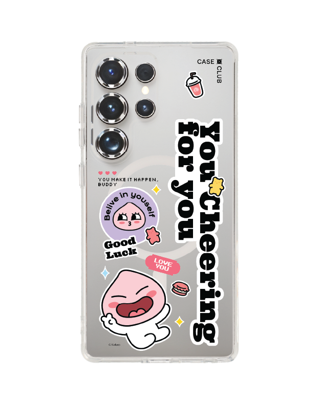 เคสใส samsung galaxy s25 ultra magsafe kakao quote apeach