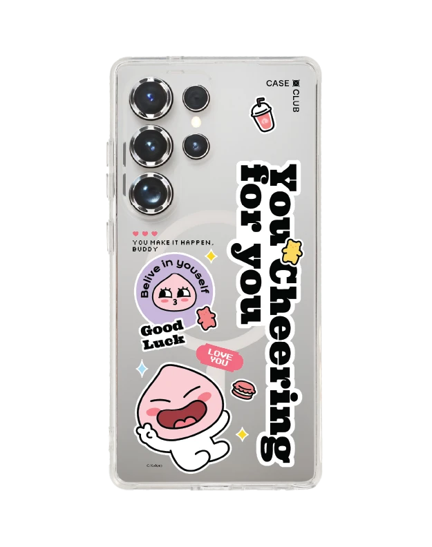 เคสใส samsung galaxy s25 ultra magsafe kakao quote apeach