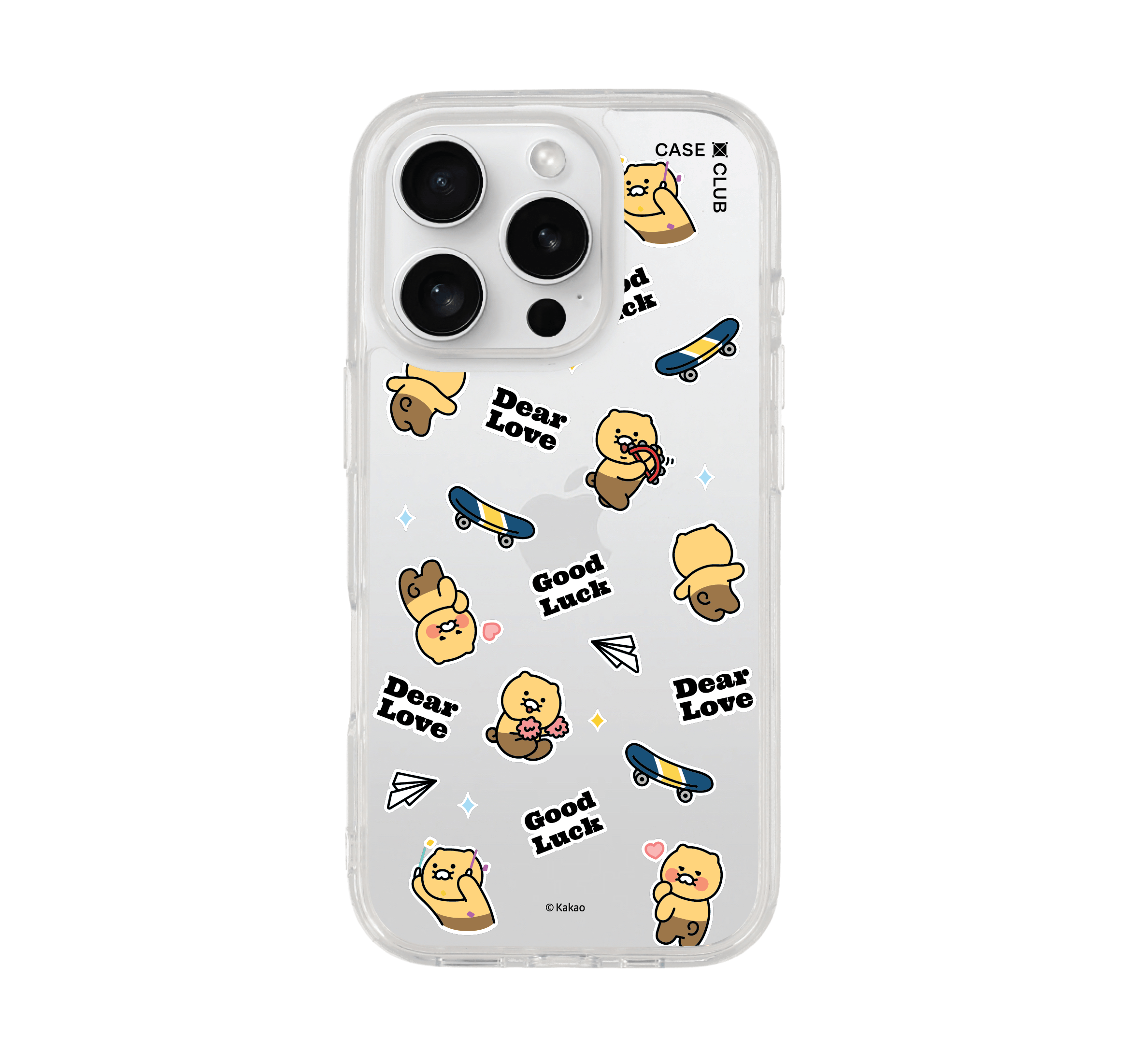 เคสใส iphone 16 pro kakao choonsik สติ๊กเกอร์
