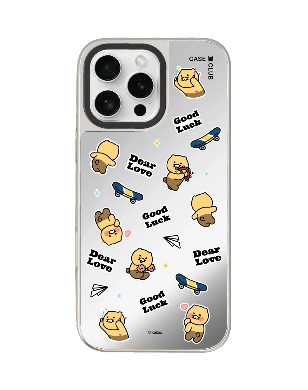 iphone 16 pro max mirror case magsafe kakao quote choonsik sticker