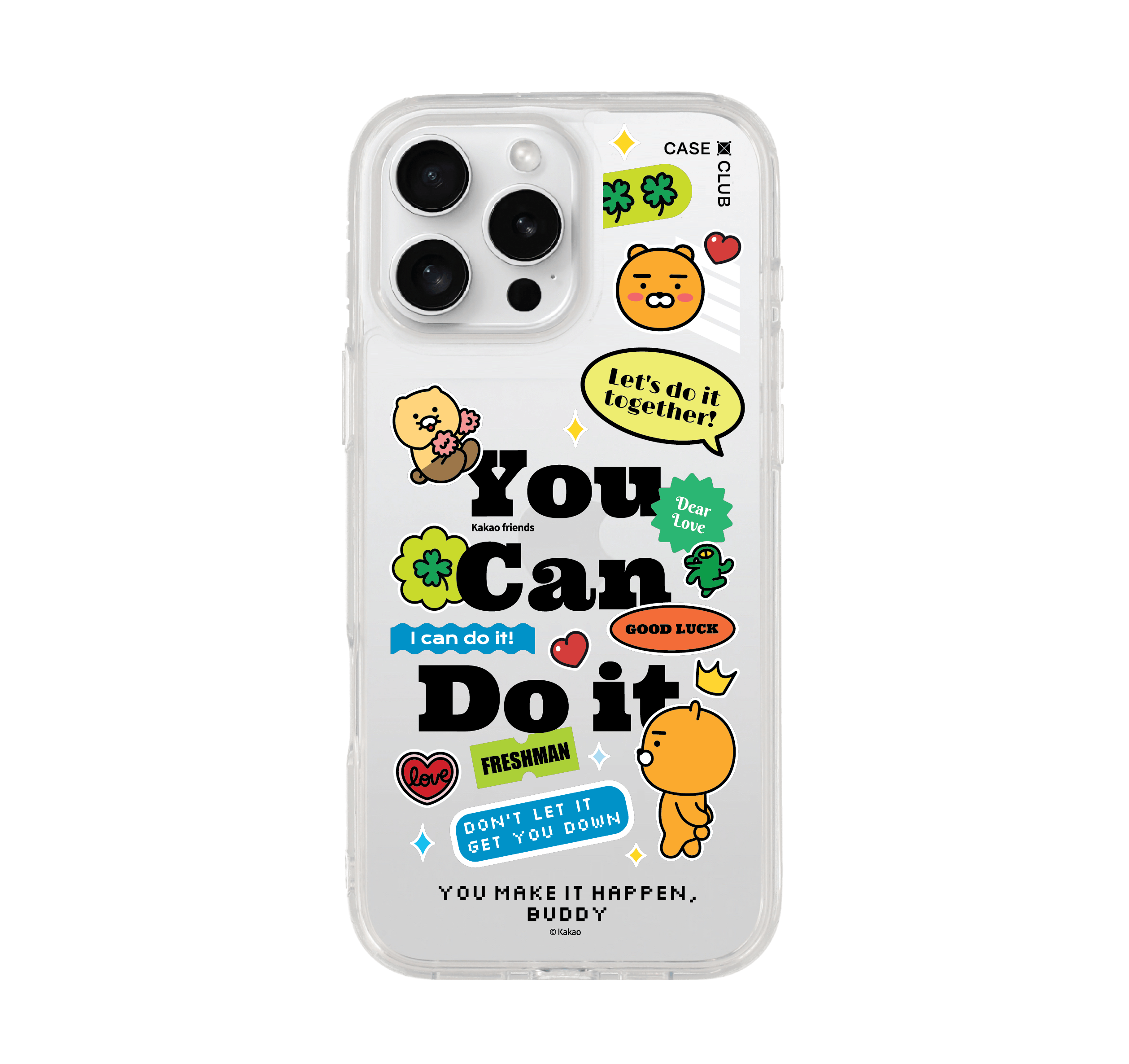 เคสใส iPhone 16 Pro Max คำคม Kakao คุณทำได้