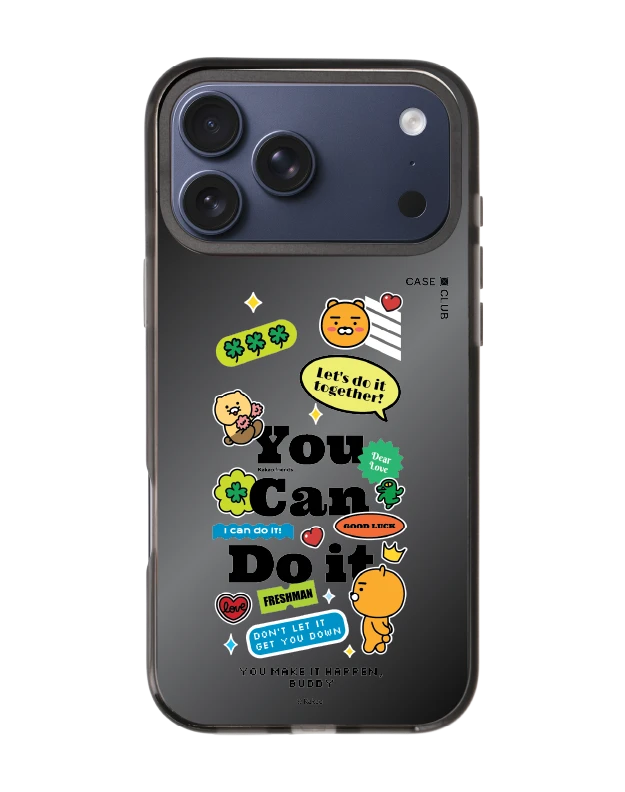 เคสกระจกดำ iphone 17 pro max mirror magsafe kakao quote you can do it