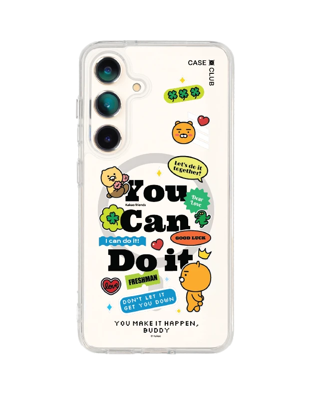 เคสใส samsung galaxy s25 magsafe kakao quote you can do it