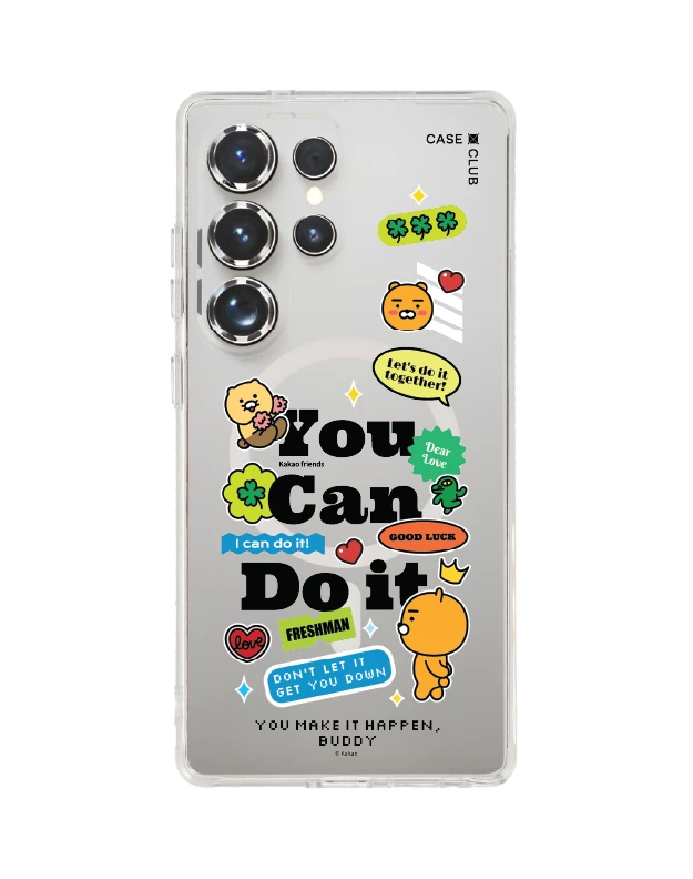 เคสใส samsung galaxy s25 ultra magsafe kakao quote you can do it