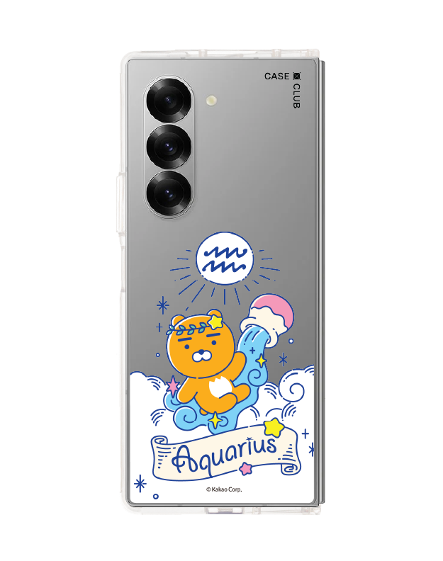 Samsung Galaxy Z Fold 6 Clear Case Kakao Ryan Aquarius