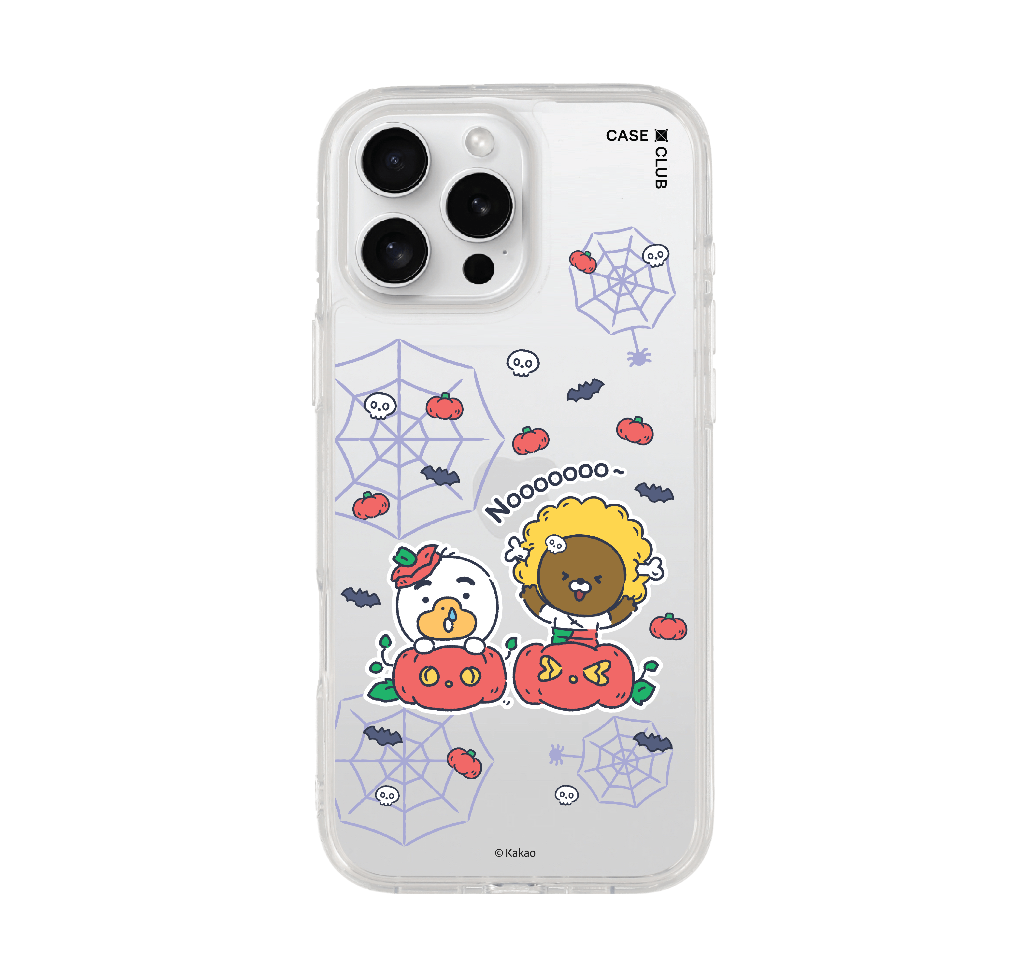 เคสใส iPhone 16 Pro Max Kakao ใยแมงมุม