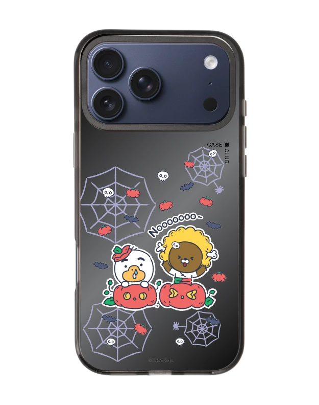 iphone 17 pro max black mirror magsafe kakao spider web