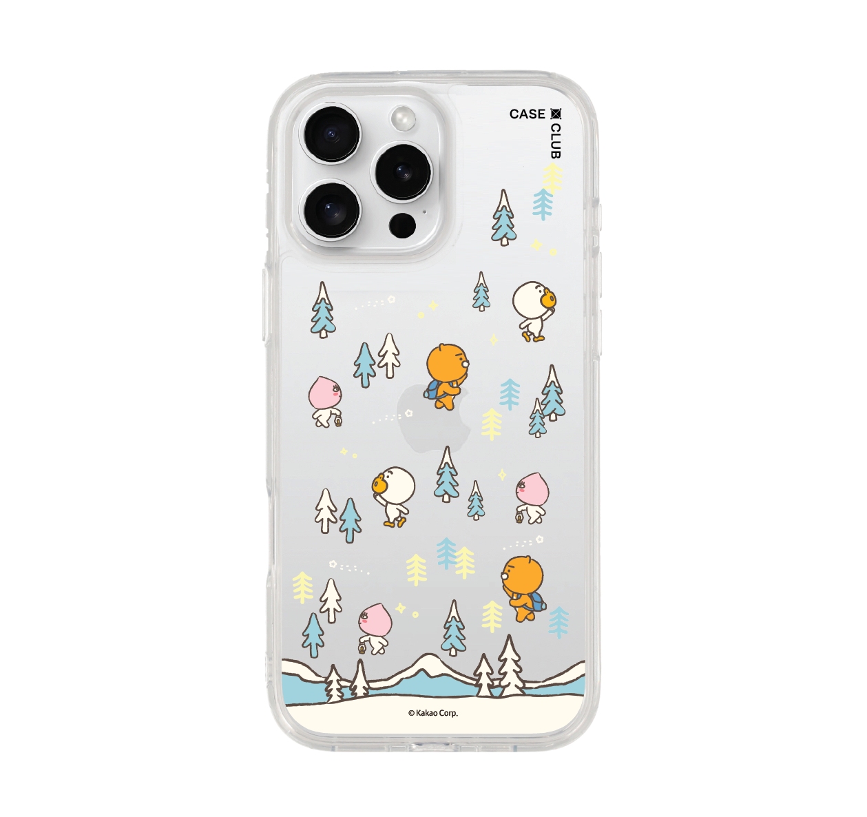 iPhone 16 Pro Max Clear Case Kakao Winter Sticker