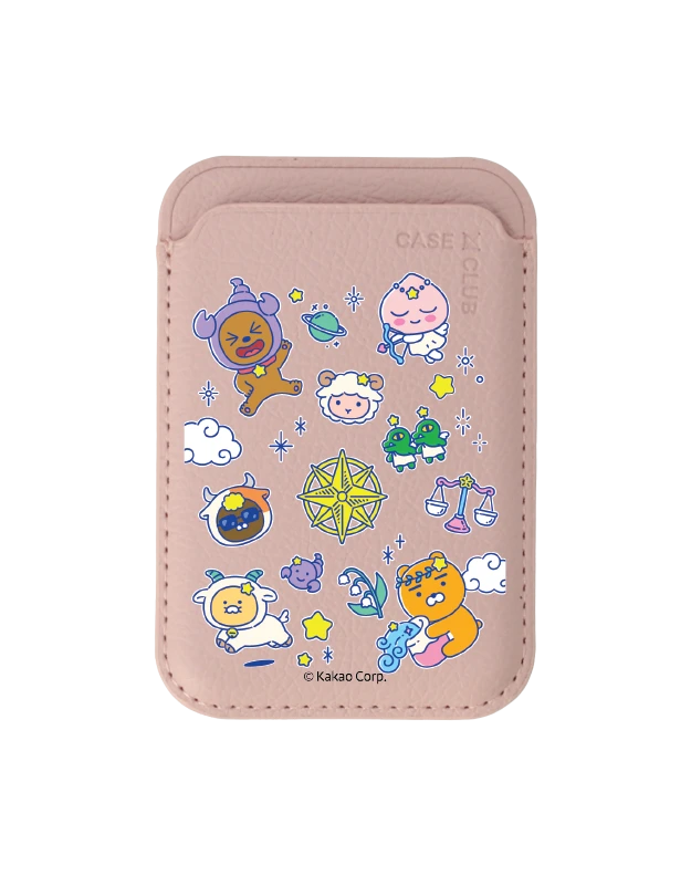 baby pink wallet magsafe kakao zodiac