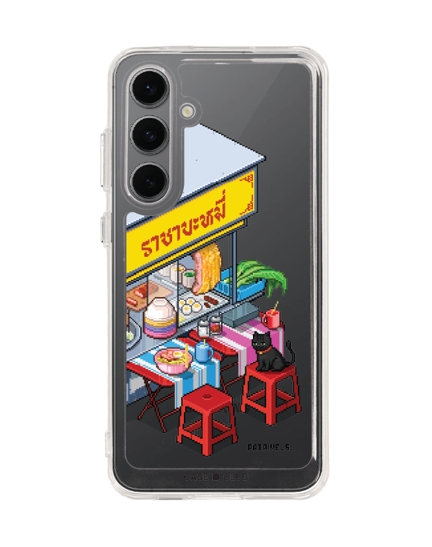Samsung Galaxy S24 FE Clear Case King of Noodle