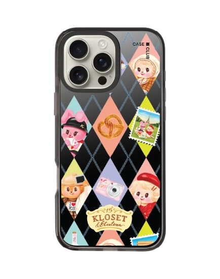 iphone 16 pro max black mirror magsafe kloset bonbon bleu