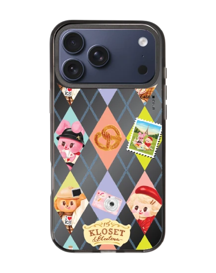 เคสกระจกดำ iphone 17 pro max mirror magsafe kloset bonbon bleu