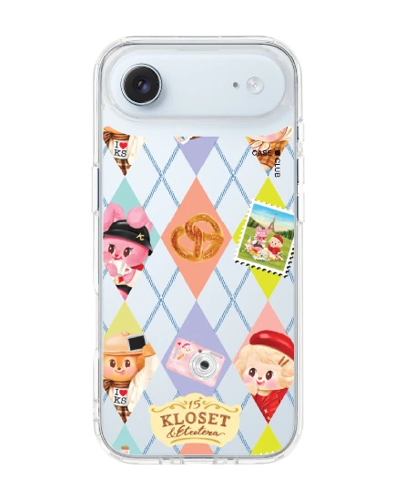 iphone air clear kloset bonbon bleu