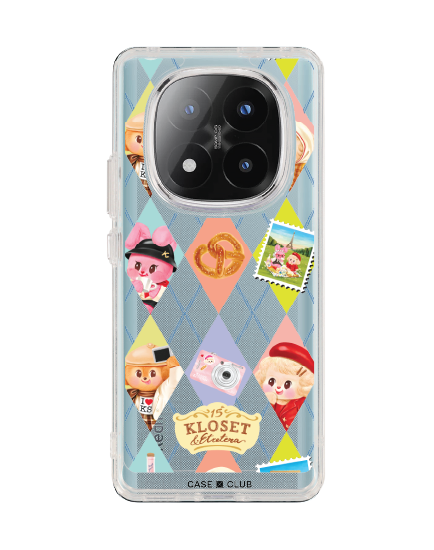 เคสใส redmi note 14 pro plus kloset bonbon bleu