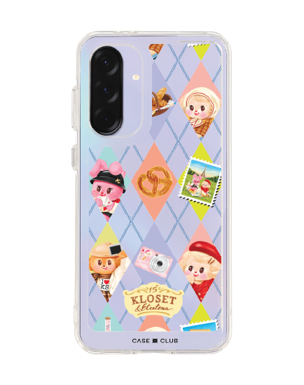เคสใส samsung galaxy a36 kloset bonbon bleu