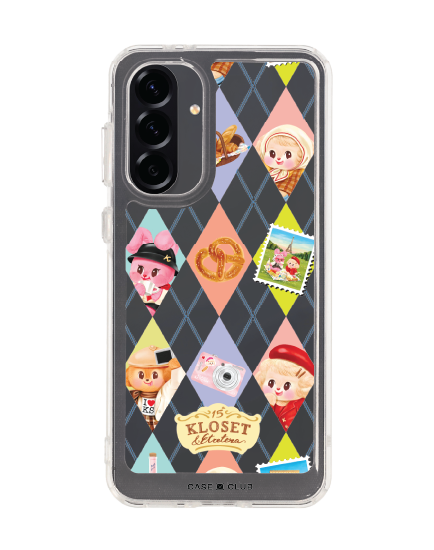 เคสใส samsung galaxy a56 kloset bonbon bleu