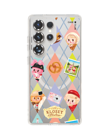 เคสใส samsung galaxy s25 ultra magsafe kloset bonbon bleu
