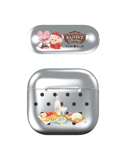 airpods 4 mirror case kloset chou cherie