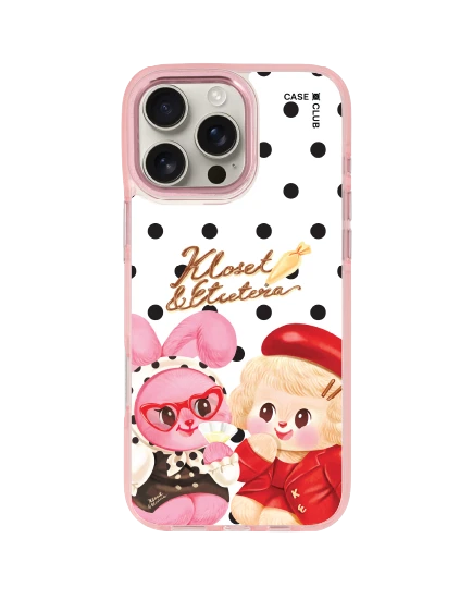 iphone 16 pro max clear pink magsafe