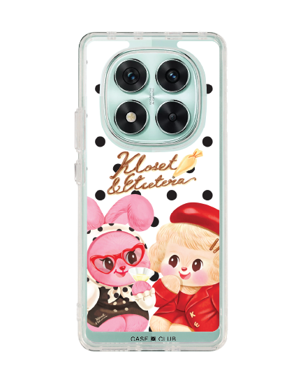 redmi note 14 pro clear case kloset chou cherie