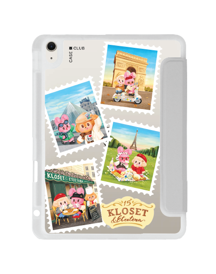เคสใส ipad air4/5/6/7 11" 2025 (m2/m3) สีเทา kloset lutetia