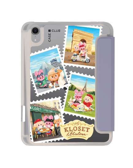เคสใส ipad mini 7 สีม่วง kloset lutetia