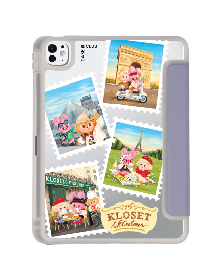 เคสใส ipad pro 11 สีม่วง kloset lutetia