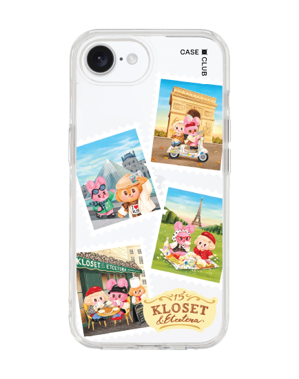 iphone 16e clear case kloset lutetia