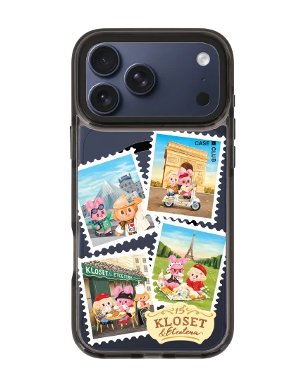 เคสใส iphone 17 pro max magsafe สีดำ kloset lutetia