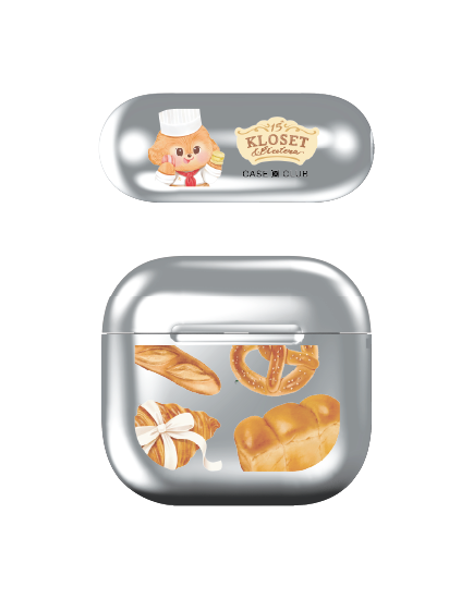 airpods 4 mirror case kloset pastry party