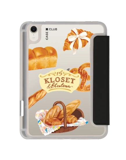 ipad mini 7 clear black kloset pastry party