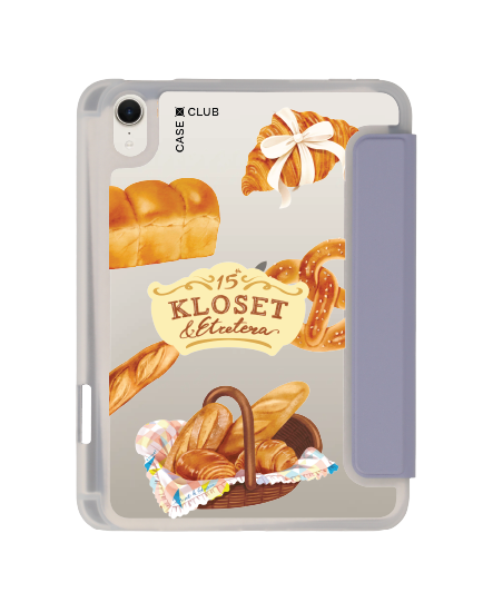 เคสใส ipad mini 7 สีม่วง kloset pastry party