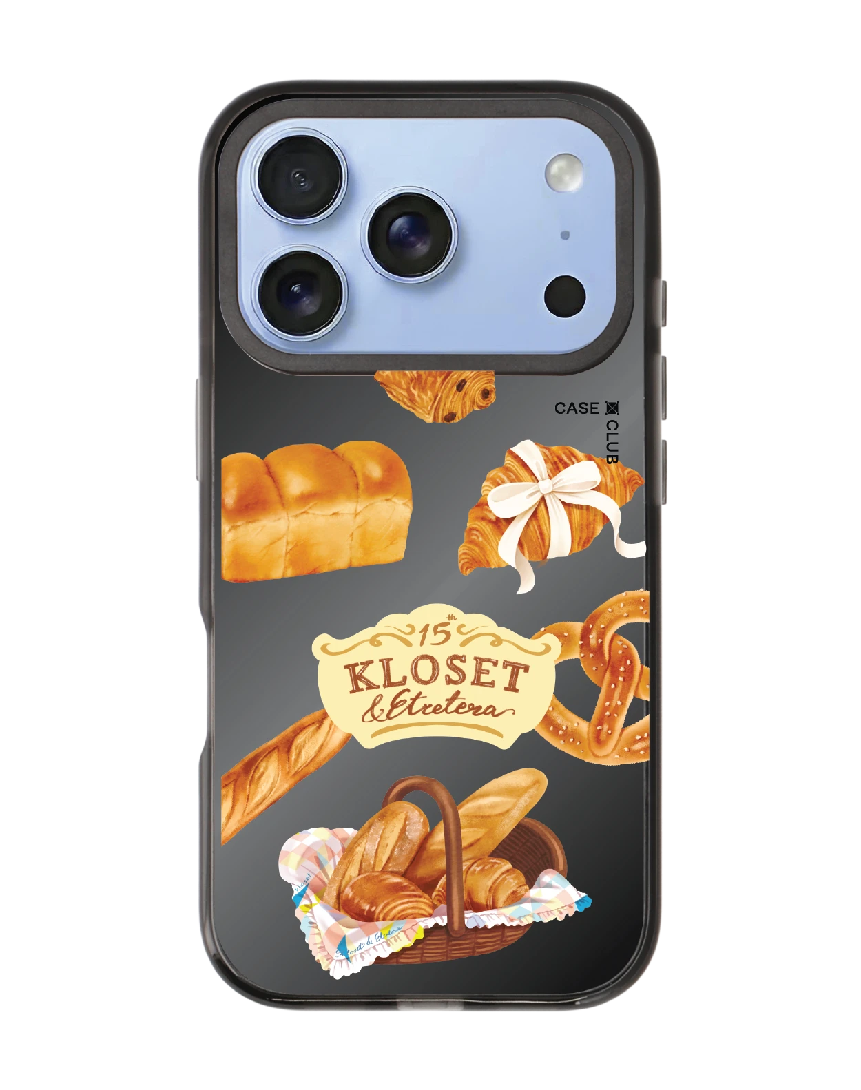 เคสกระจกดำ iphone 18 pro magsafe kloset pastry party