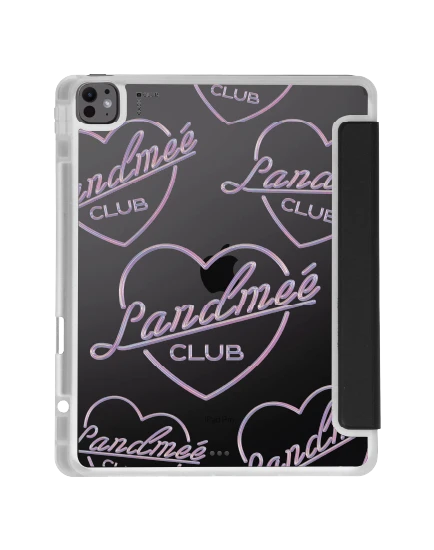 ipad air6/7 13" 2025 (m2/m3) clear black landmee club
