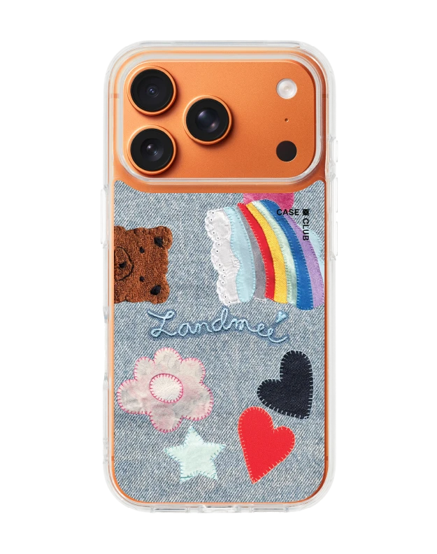 เคสใส iphone 17 pro magsafe landmeé love & peace