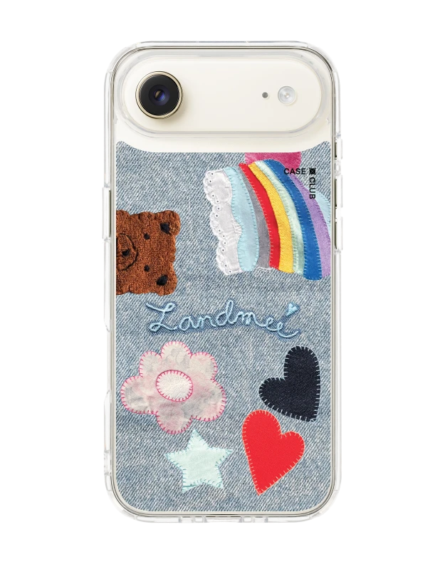 iphone air clear magsafe landmeé love & peace