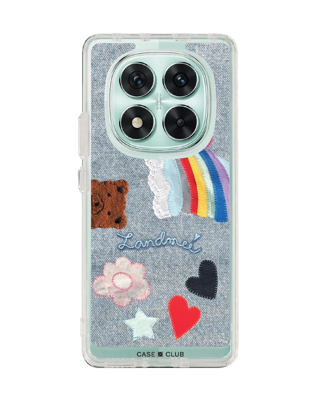 เคสใส redmi note 14 pro landmeé love & peace