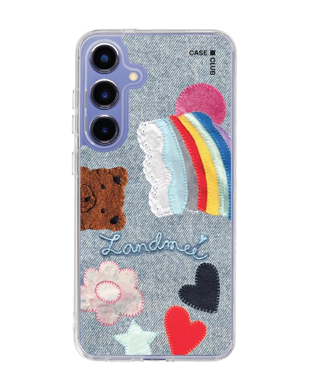 เคสใส samsung galaxy s25 plus magsafe landmee love & peace