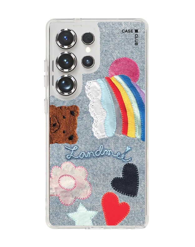 เคสใส samsung galaxy s25 ultra magsafe landmeé love & peace