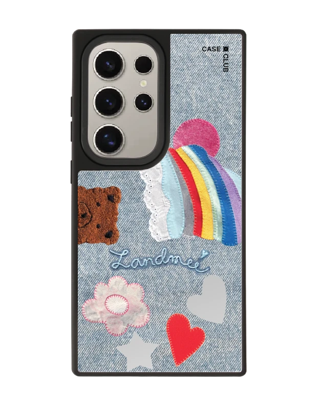 samsung s24 ultra matte mirror magsafe landmeé love & peace