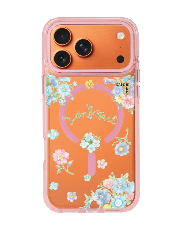 iphone 17 pro max clear pink magsafe landmeé the bright side