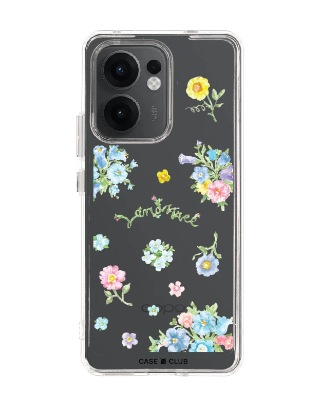 oppo reno 13f clear case landmeé the bright side