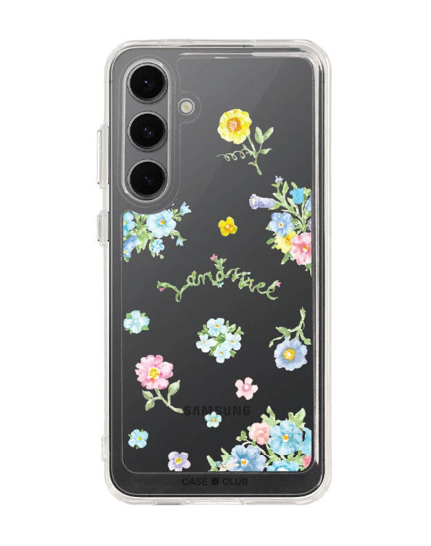 samsung galaxy s24 fe clear case landmeé the bright side