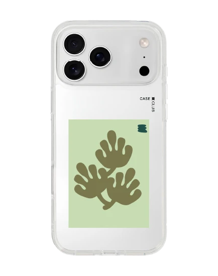 iphone 17 pro max clear leaf poster