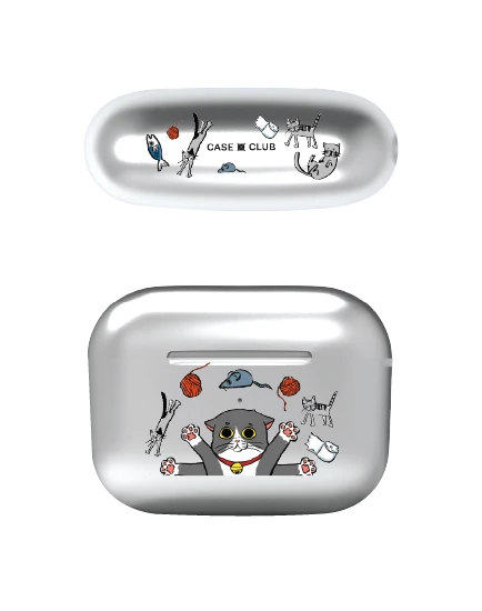 เคสกระจก airpods pro 3 แมวมือปลาหมึก