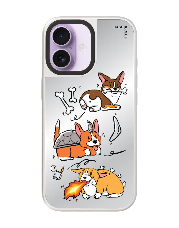 เคสกระจก iphone 17 magsafe พลังคอร์กี้สุดป่วน